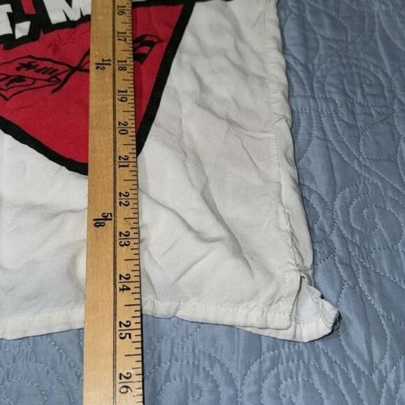 Vintage Chevrolet Corvette T-Shirt 1956-1957 Model S White & Red - Picture 4 of 5